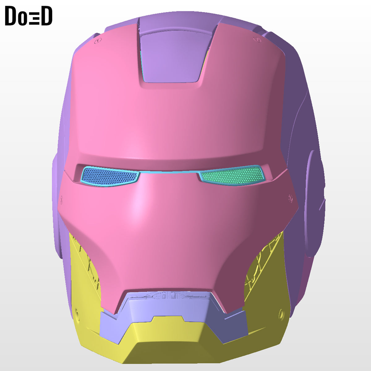 Iron Man Mark VI MK 6 Armor Suit + Inner Chest Details 3D Printable Model #TI23