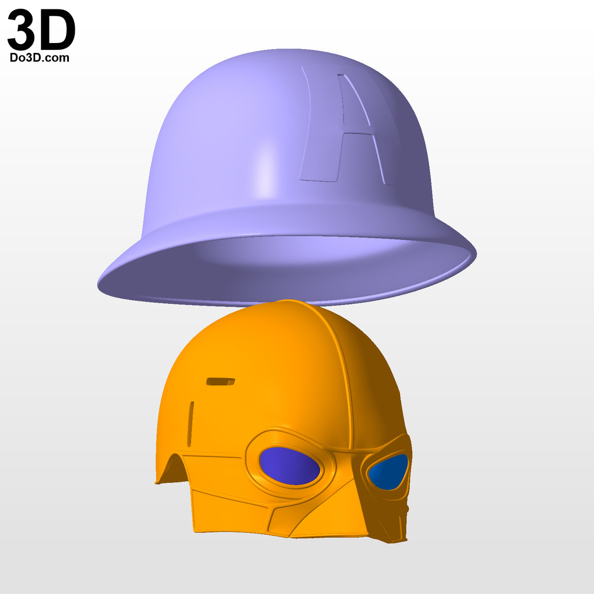 Captain America Comic Old School Helmet and Mask | 3D Printable Model STL #5237