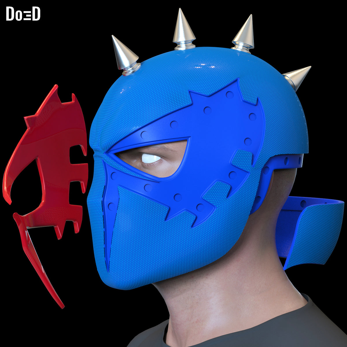 Spider-Punk 2099 Helmet DEX Version PS4  spider man | 3D printable model #SM15