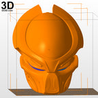 Predator 2018 Helmet Bio-Mask Cowl | 3D Printable Model #2705