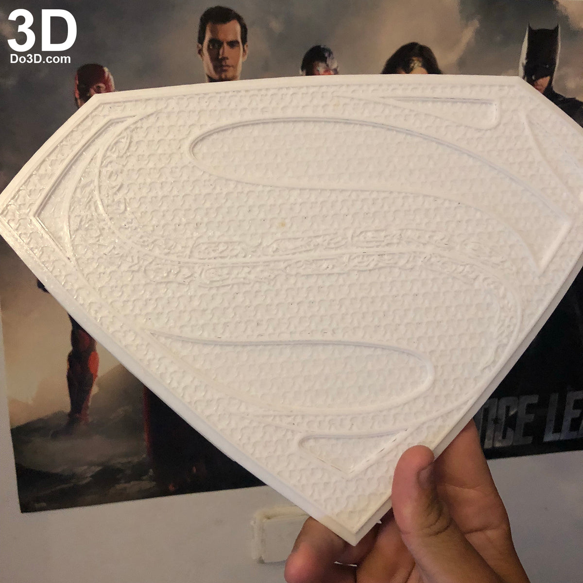 Superman Justice League Chest S Logo Emblem Shield | 3D Printable Model #4676