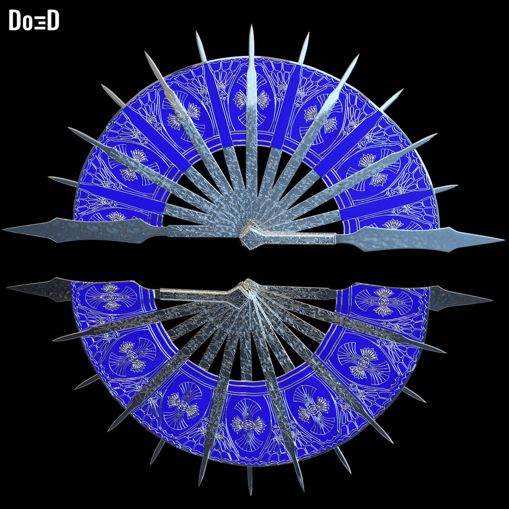Kitana Steel Fans 2026 Mortal Kombat 2 Movie 3D Printable Model STL File #KSF623