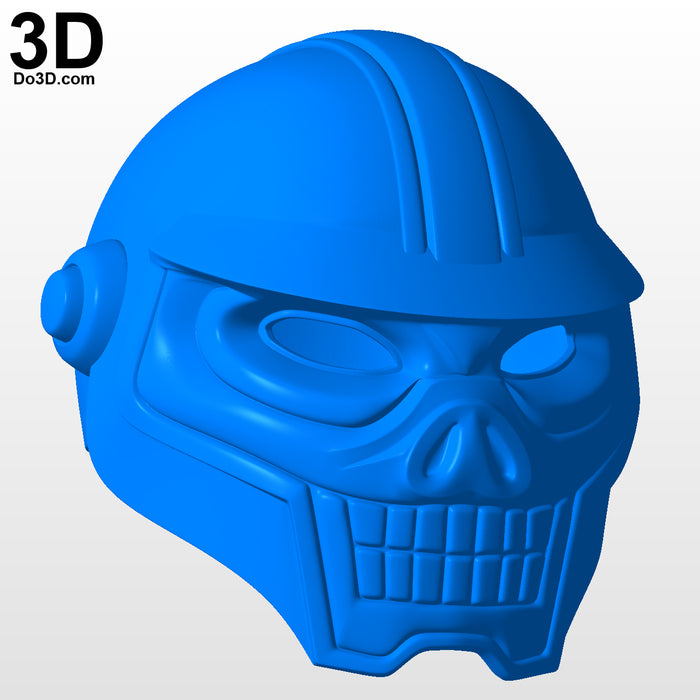 GI JOE Cobra Range Viper Helmet | 3D Model Project #5379