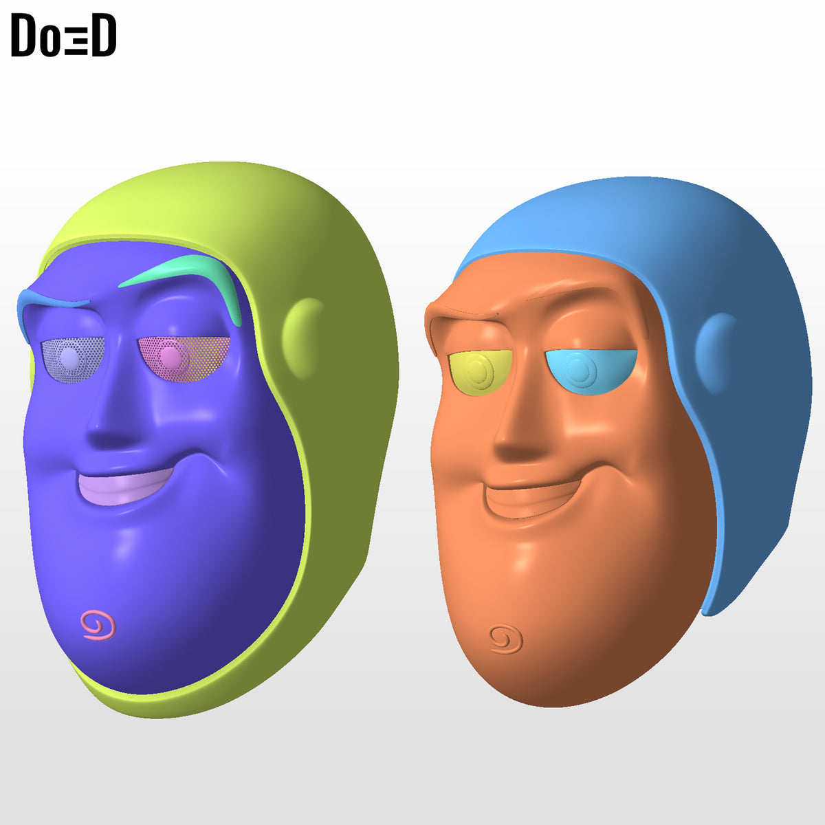Bundle Buzz Lightyear Toy Story Helmet | 3D Printable Model #BLB26