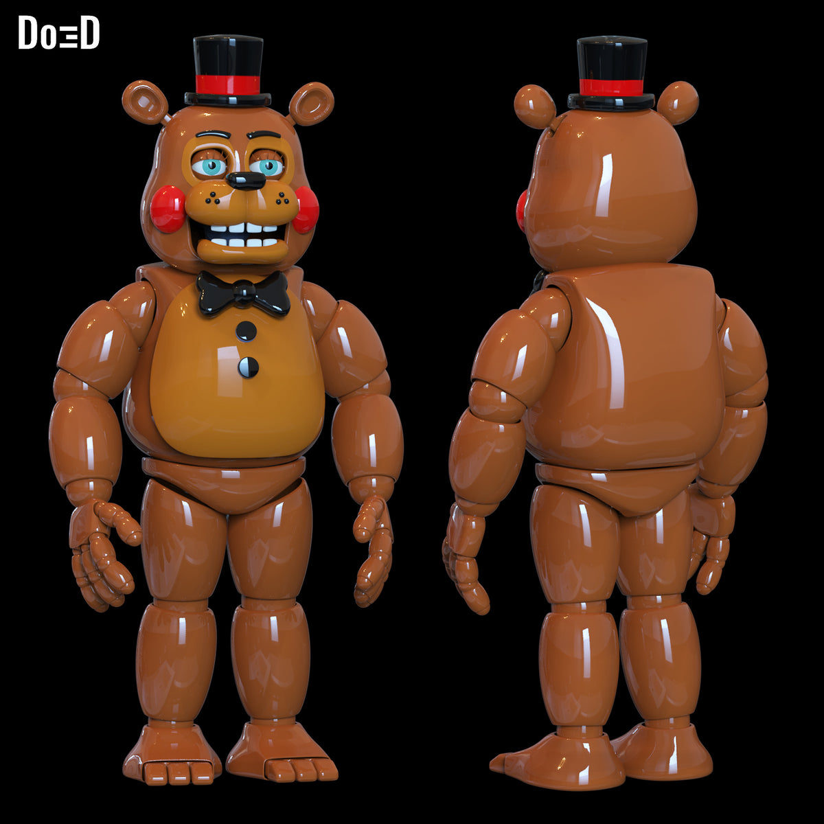 Toy Freddy Fazbear Armor Five Nights At Freddy's 2 | 3D Printable Model #FF25