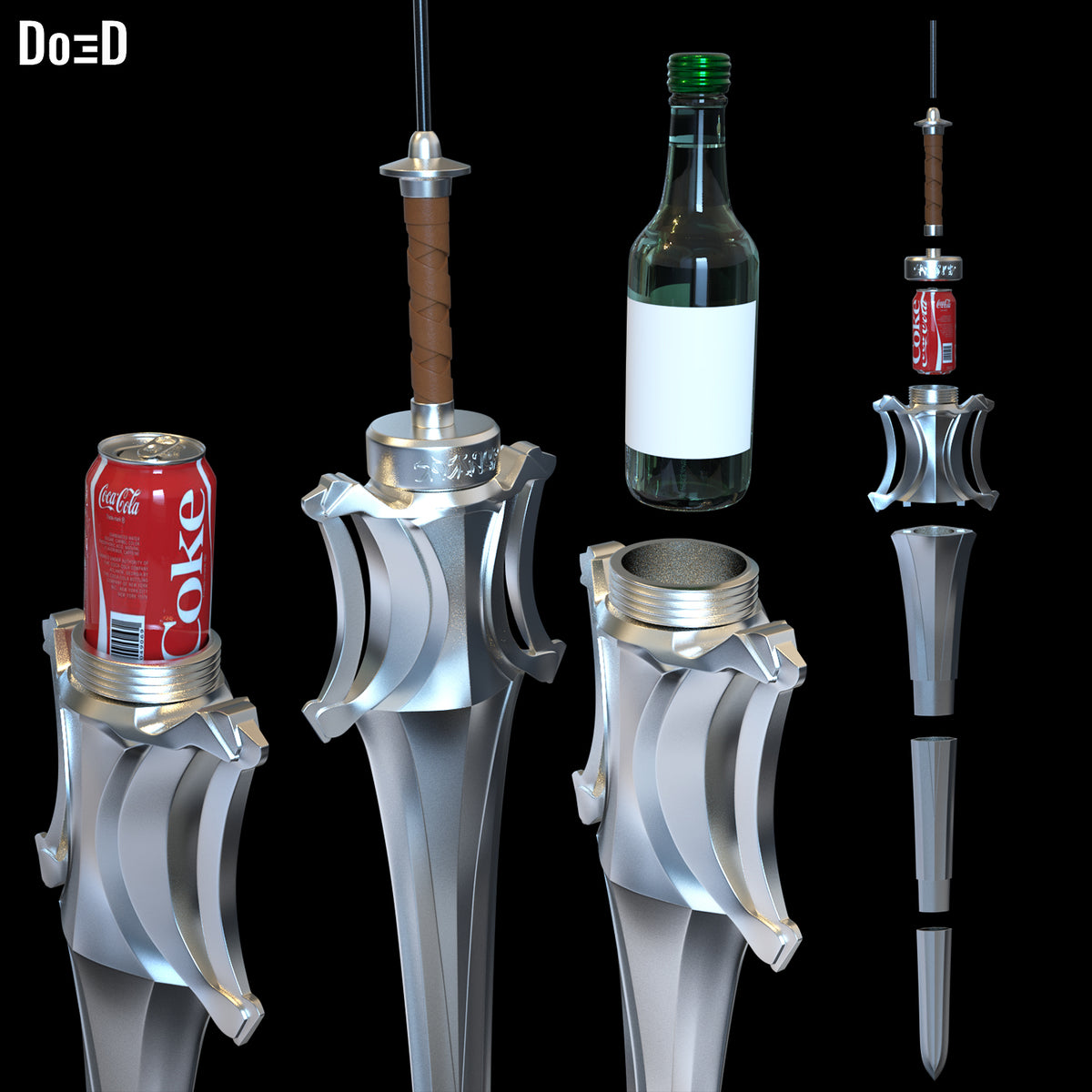 Drink Cup He-Man Power Sword Masters of the Universe 3D Printable Model STL #PSC