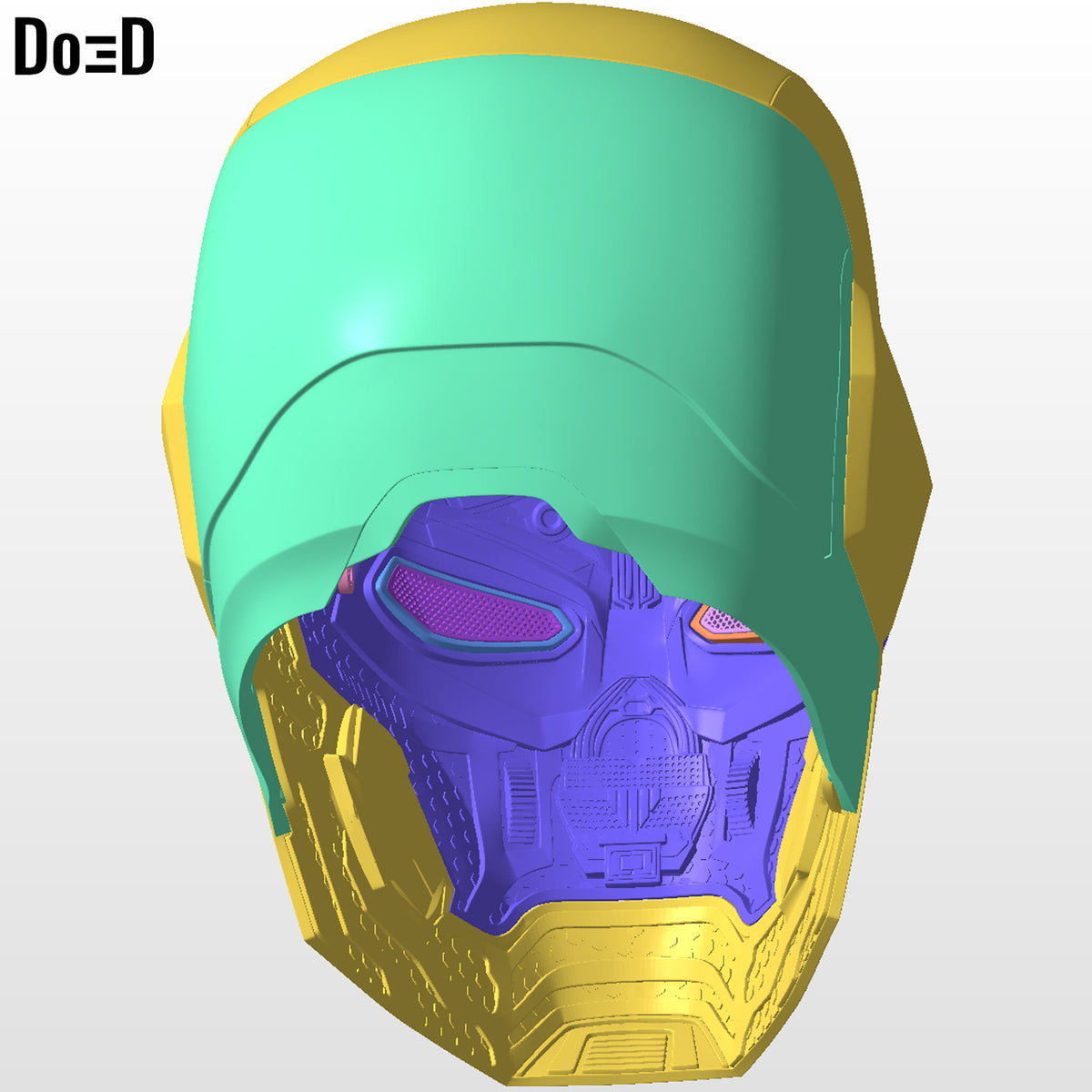 Iron Man Mark XLV Helmet  MK 45 | 3D Printable Model Project #33