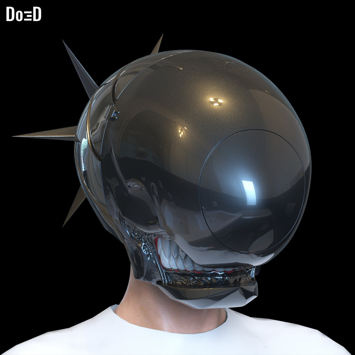 Bomb Devil Helmet Reze Female Girl Chainsaw Man 3D Printable Model STL File #BD3