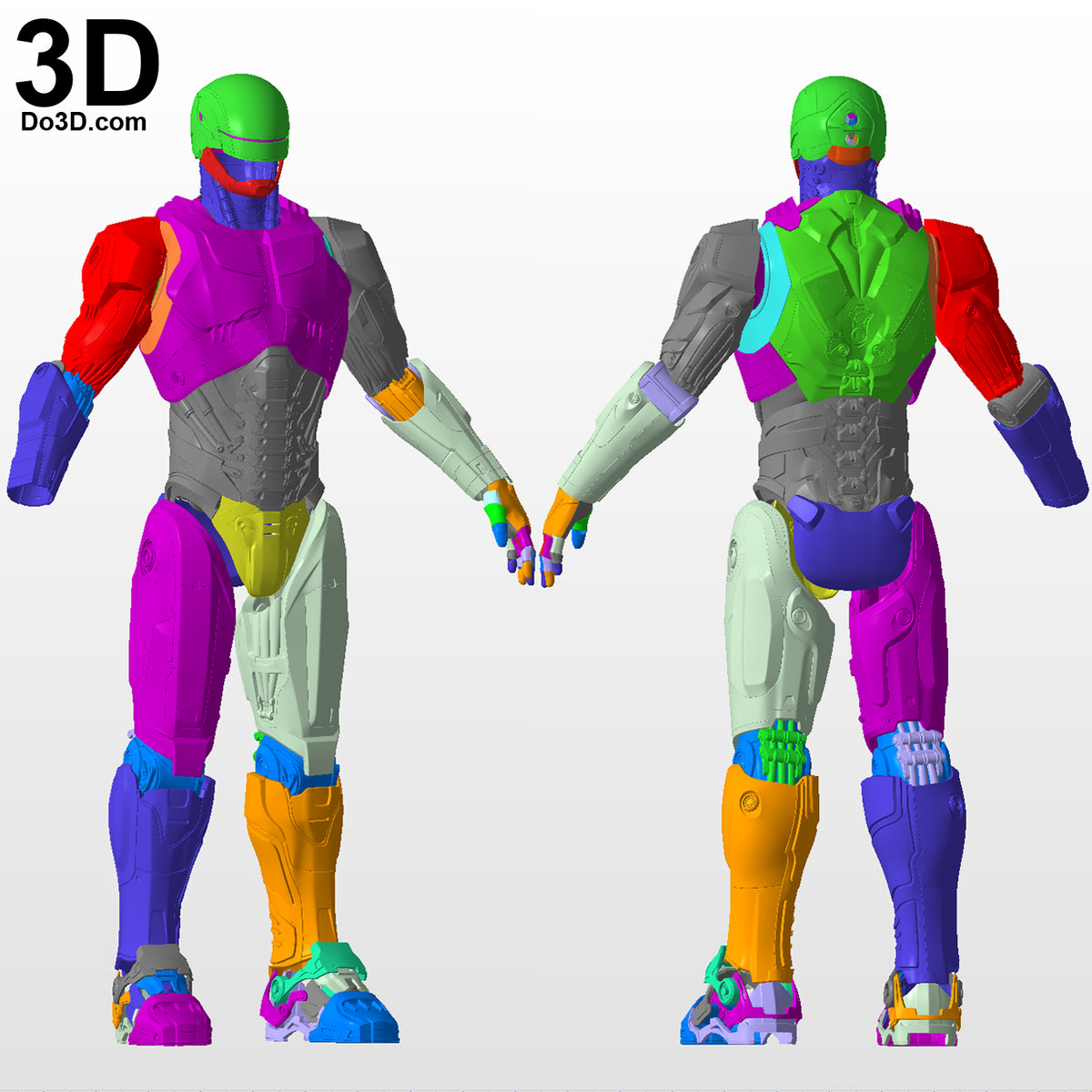 RoboCop Silver Suit / New Armor 2014 Film  | 3D Printable Model #4800