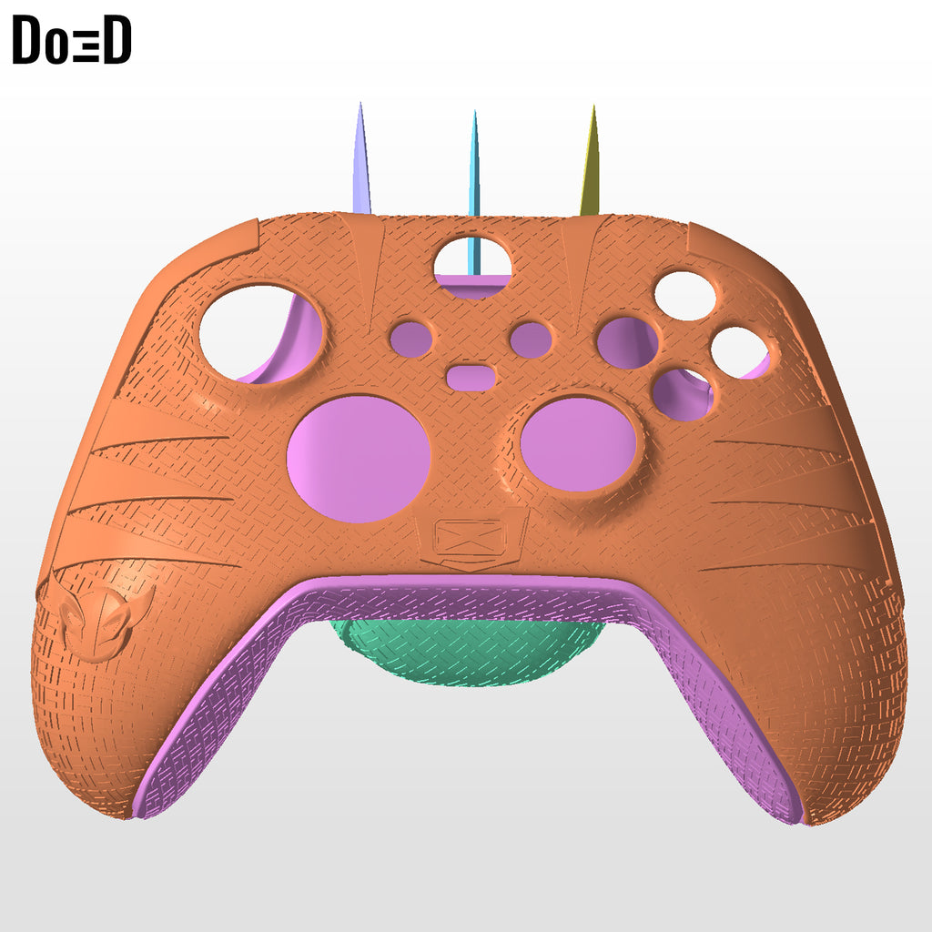 Wolverine Xbox Controller Case Cover | 3D Printable Model Print File #WX11