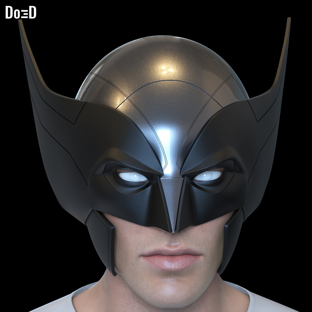 Wolverine X-Force Style Helmet Cowl | 3D Printable Model Print File #WX222