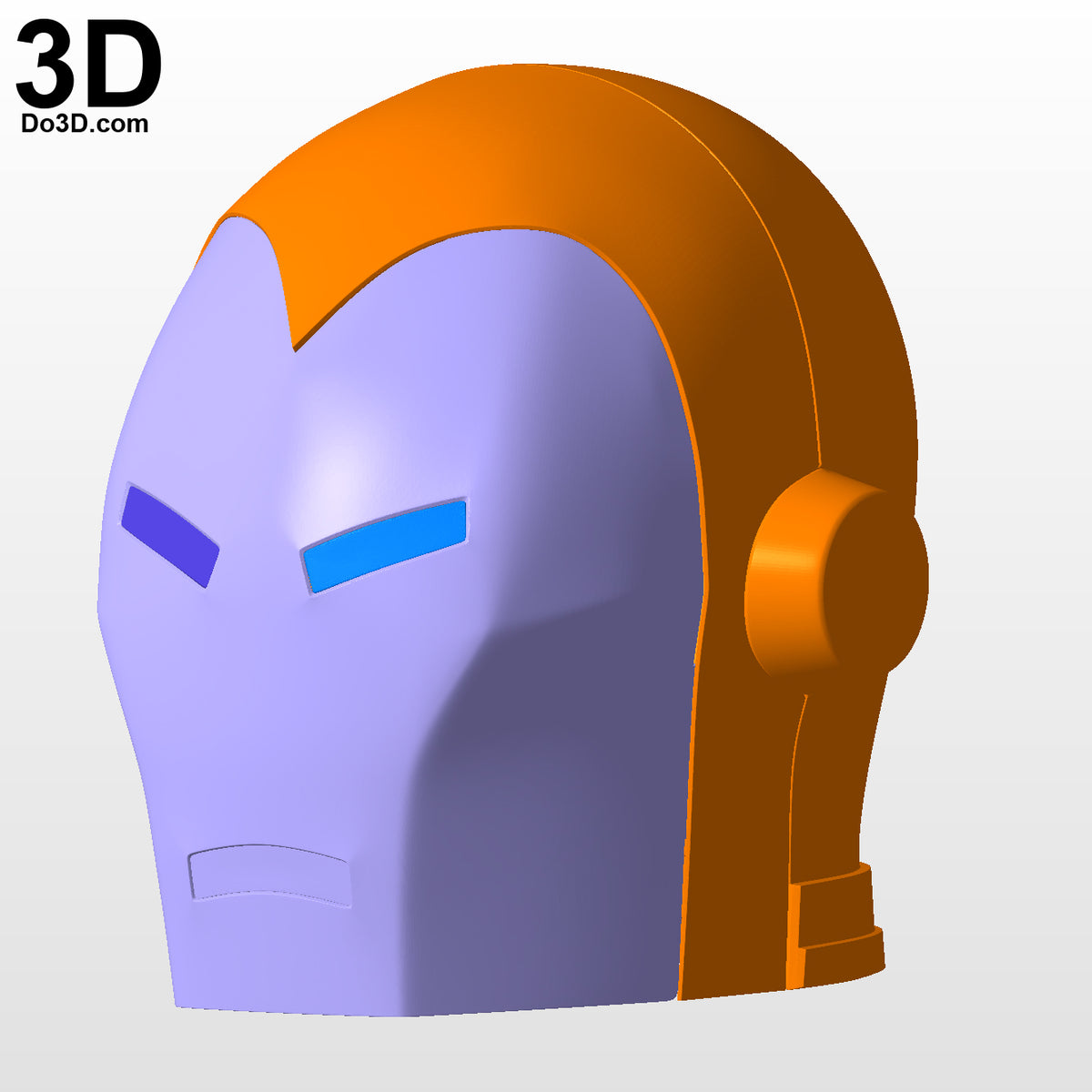 Classic Invincible Iron Man Helmet Comic Style | 3D Printable Model #449