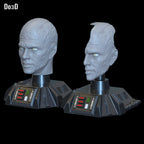 Helmet Stand Battle Damaged Darth Vader Obi-wan Kenobi | 3D Printable Model #222