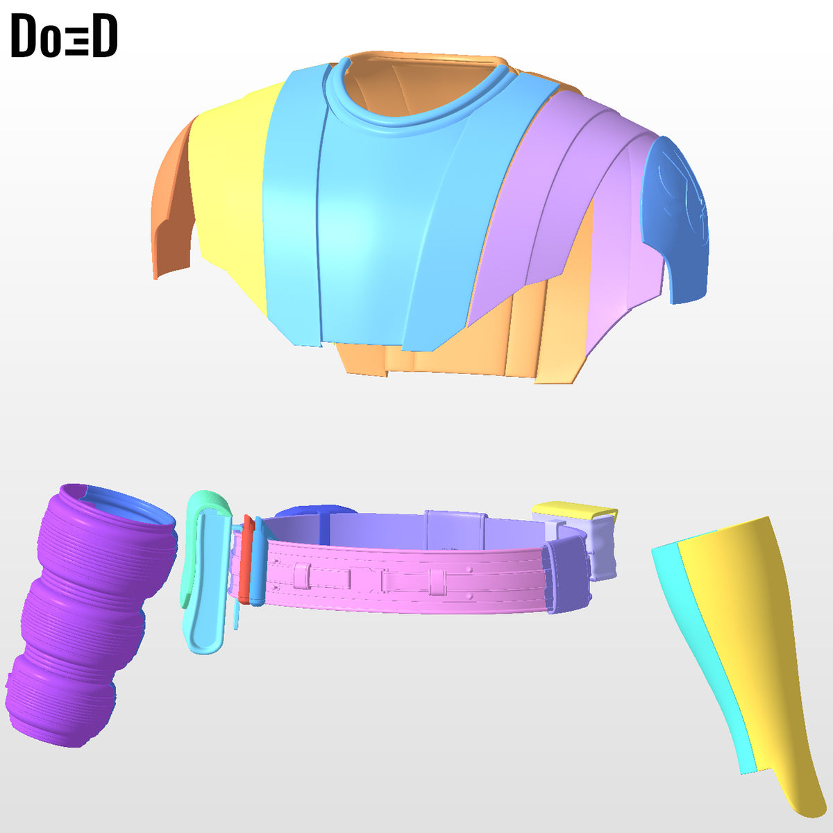 Anakin Skywalke Darth Vader Armor | 3DPrintable STL File #A787
