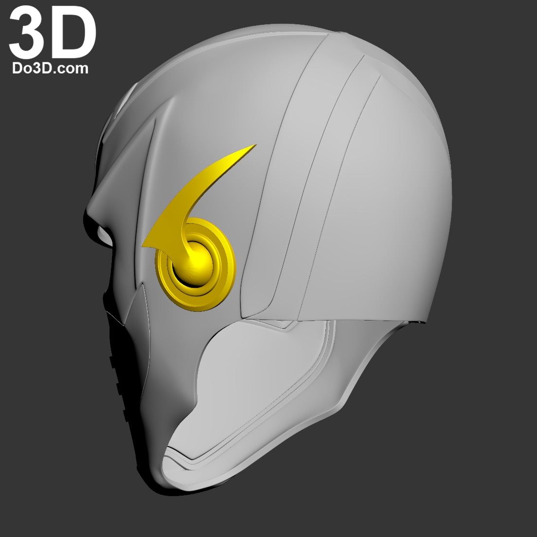 3D Printable Model: Godspeed SE6 Flash Cowl Helmet | File Format: STL N32