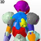Metroid Dread Samus Aran Full Body Armor 3D Printable Model Print File STL MS904