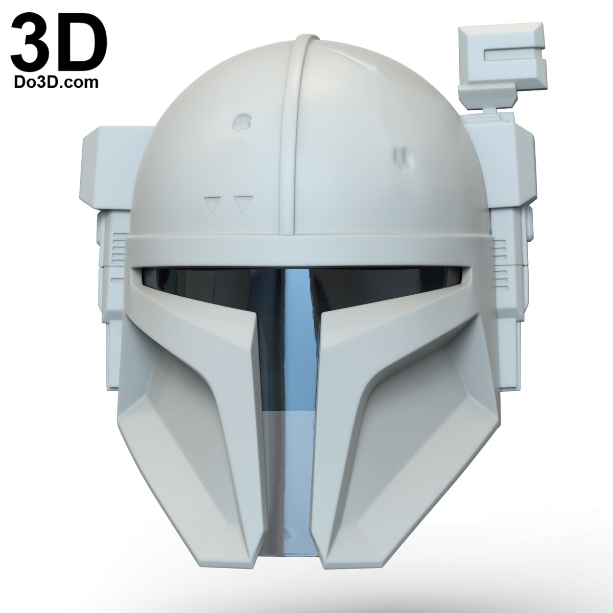 Heavy Infantry Mandalorian Helmet Paz Vizla | 3D Printable Model STL File #6282