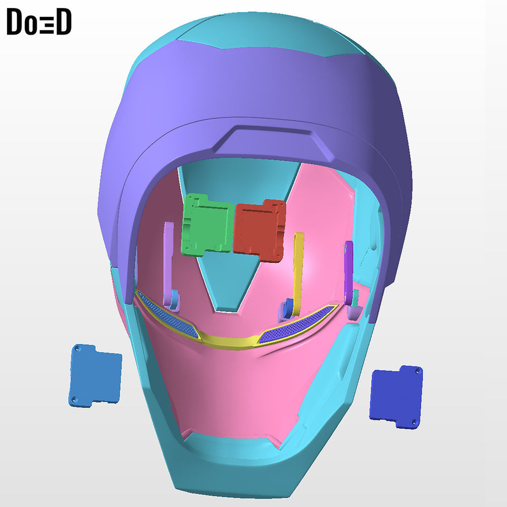 Iron Patriot 2024 Upper/Partial Iron Man Armors Only | 3D Printable Model #IP11