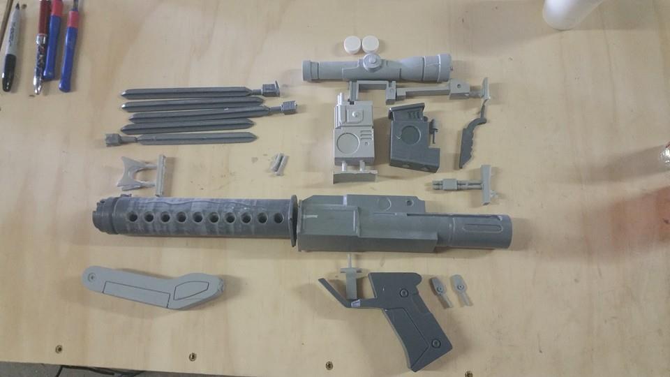 First Order Stormtrooper Sonn-Blas F-11D Blaster Star Wars VII TFA Project #260
