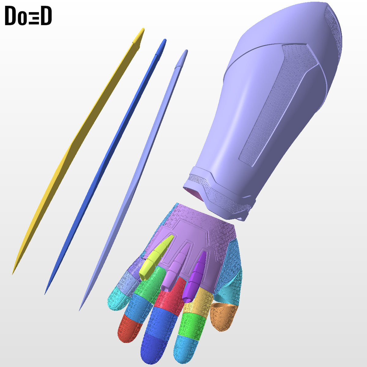 Wolverine Full Body Armor / Suit Deadpool 3 Version 3D Printable Model STL #WD77