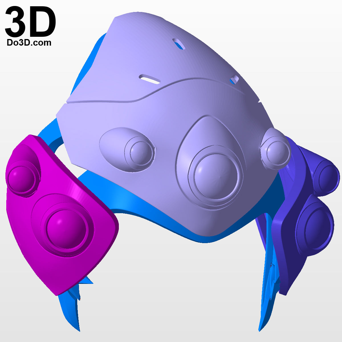 WidowMaker Overwatch Helmet | 3D Model Project #2964
