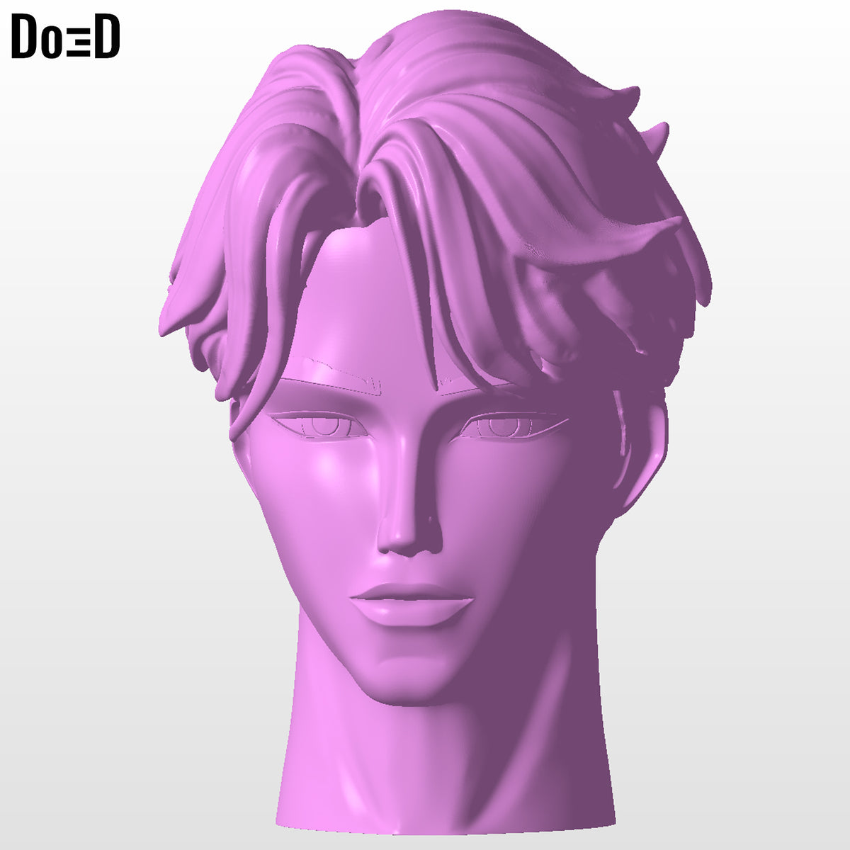 Jinu Figure Head Saja Boys K-Pop Demon Hunters Any Scale 3D Model STL File #JS62