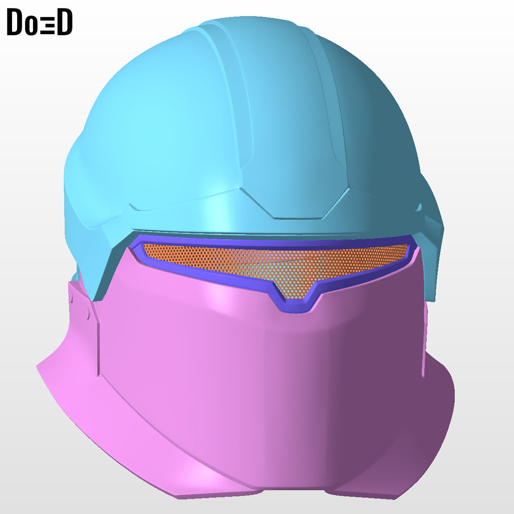 Helldivers Battle Master Helmet | 3D Printable Model #HB11