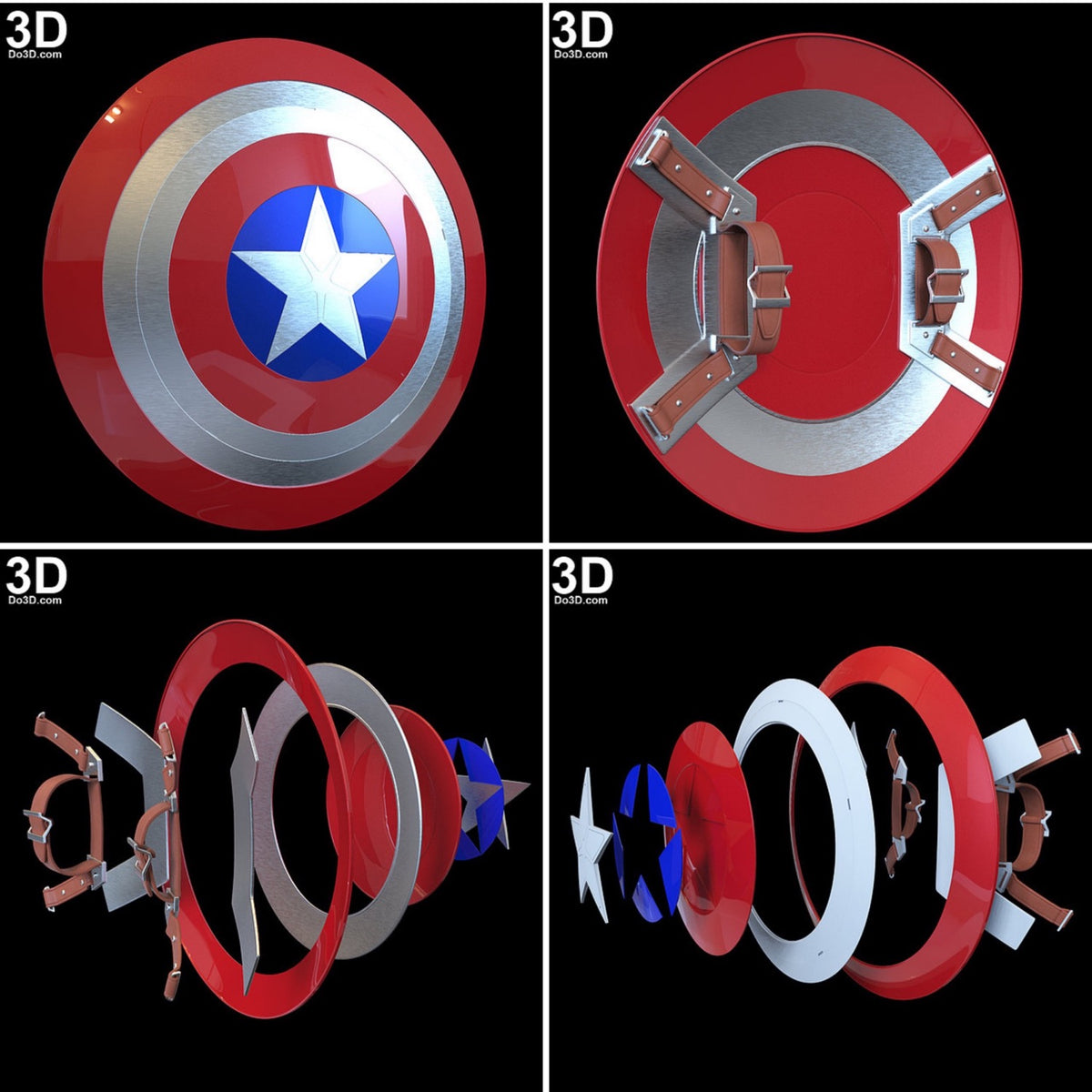 Captain America 2021 Shield for Falcon | 3D Printable Model #F444