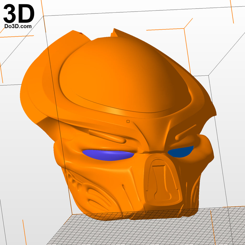 Predator 2018 Helmet Bio-Mask Cowl | 3D Printable Model #2705