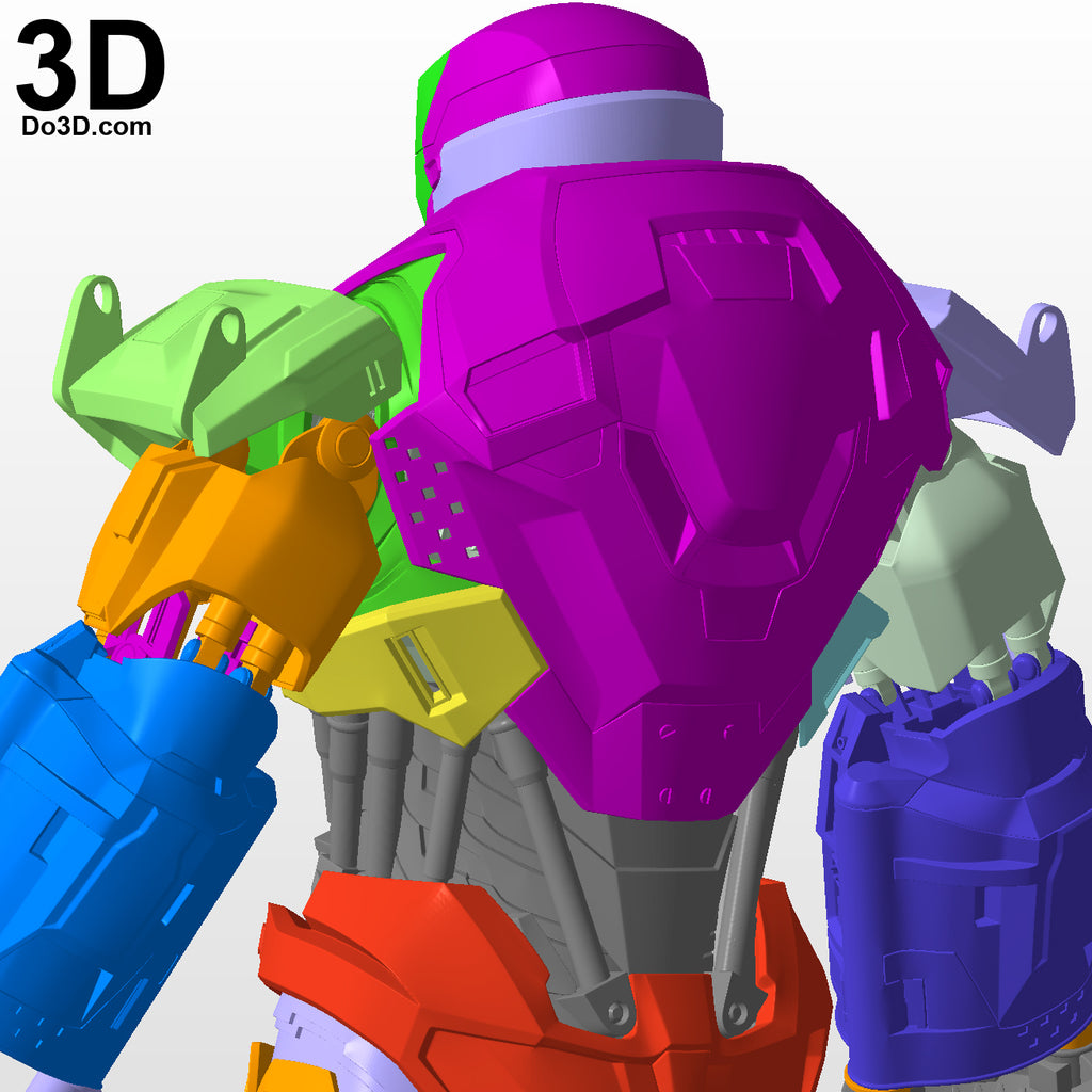 Iron Man Mark XXXV Red Snapper Armor Suit  MK 35 | 3D Printable Model #5406