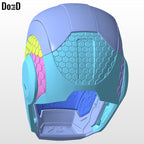 Iron Man Mark XXXIX Gemini Armor MK 39 Starboost 3D Printable Model STL File #37