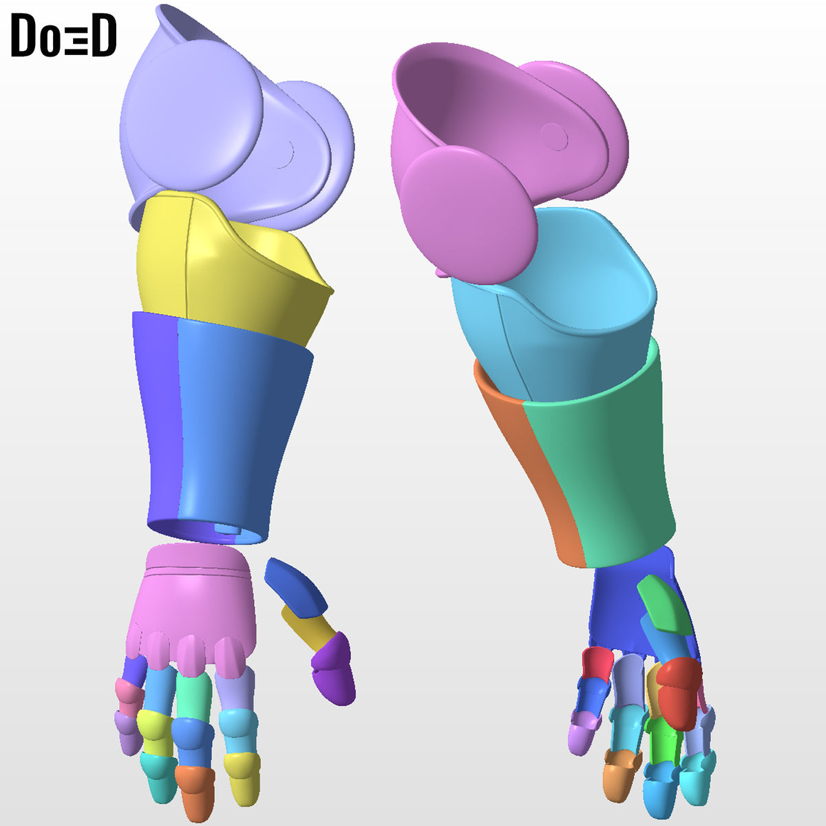 Doctor Doom Dr. Doom Gauntlet Forearm Glove | 3D Printable Model #6091