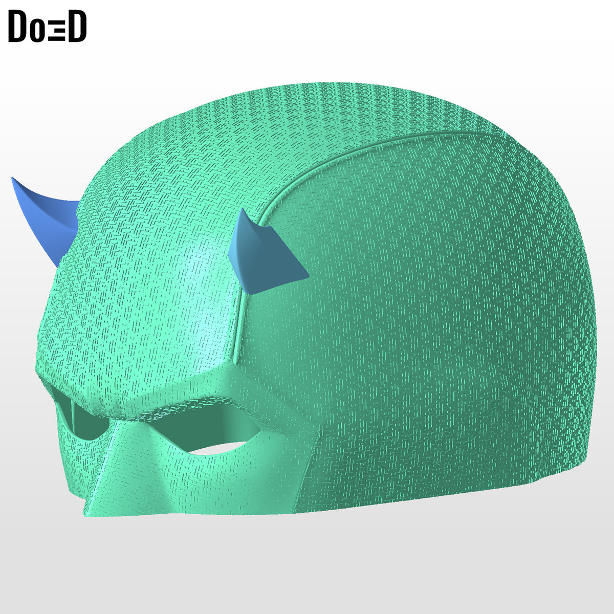 Bucket Version Elektra Daredevil Born Again Female Helmet | 3D Print File #BE