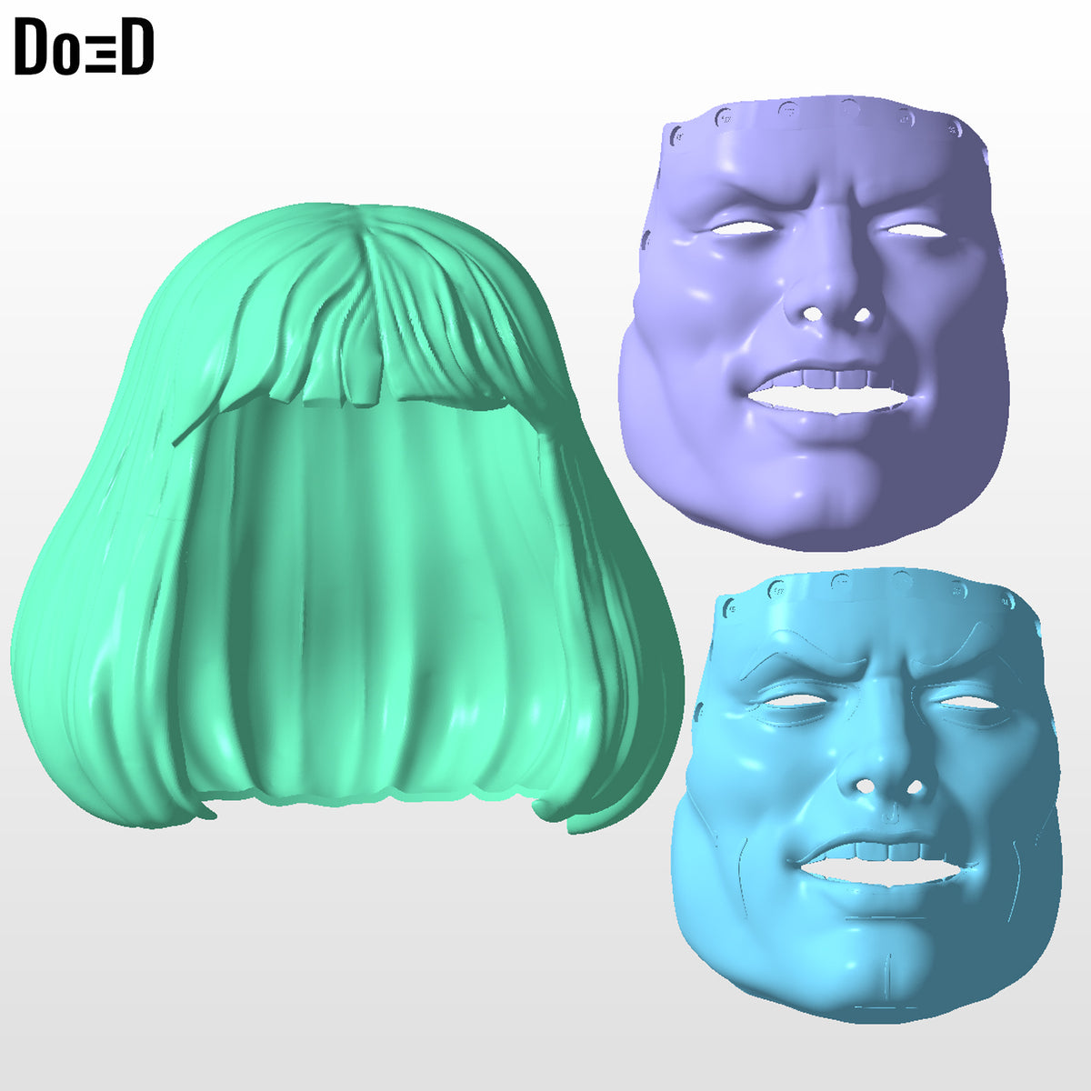 He-Man Meme Helmet Masters of the Universe MOTU 3D Printable Model STL File #HM4