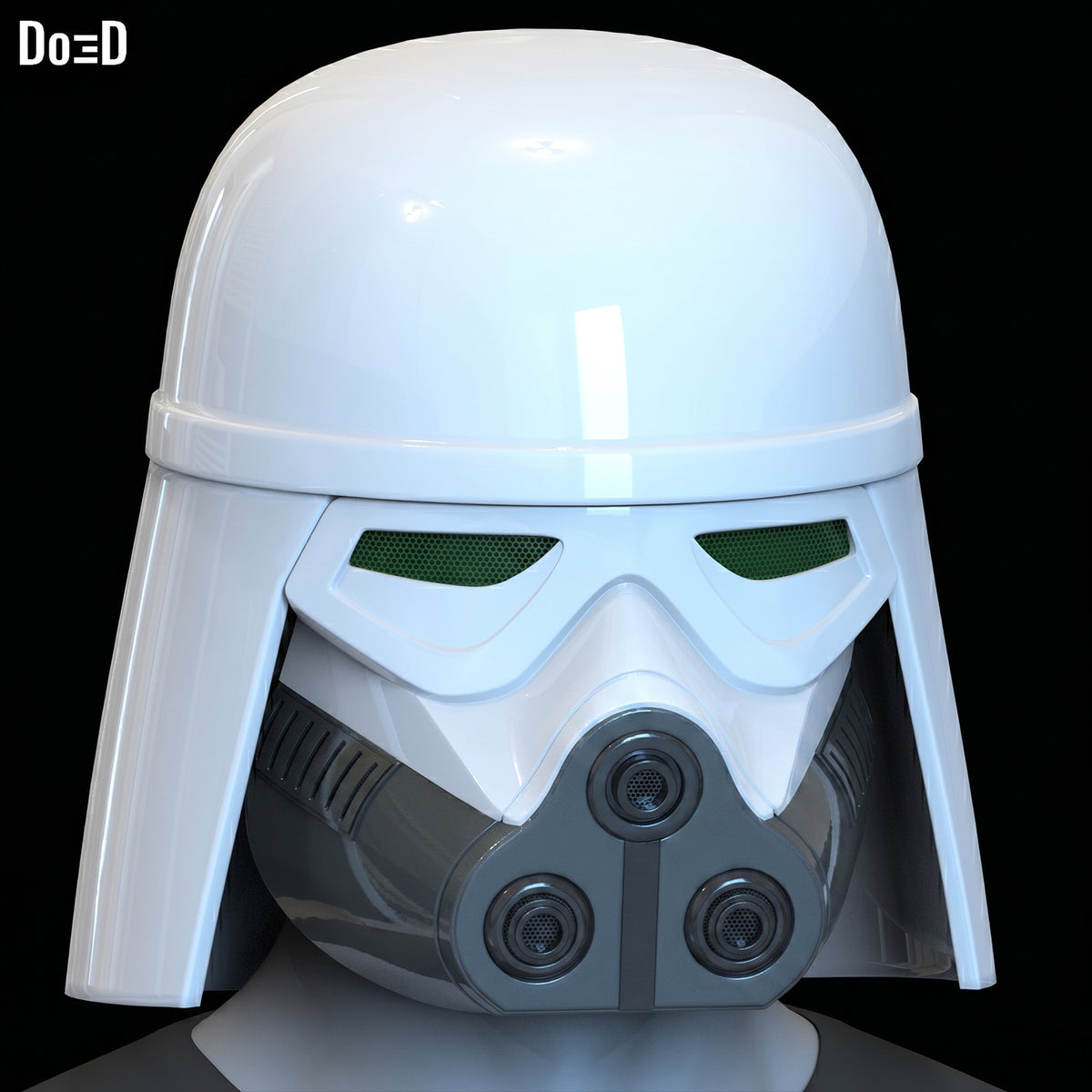 Remnant Snowtrooper Helmet from The Mandalorian and Grogu | 3D Model #ST886