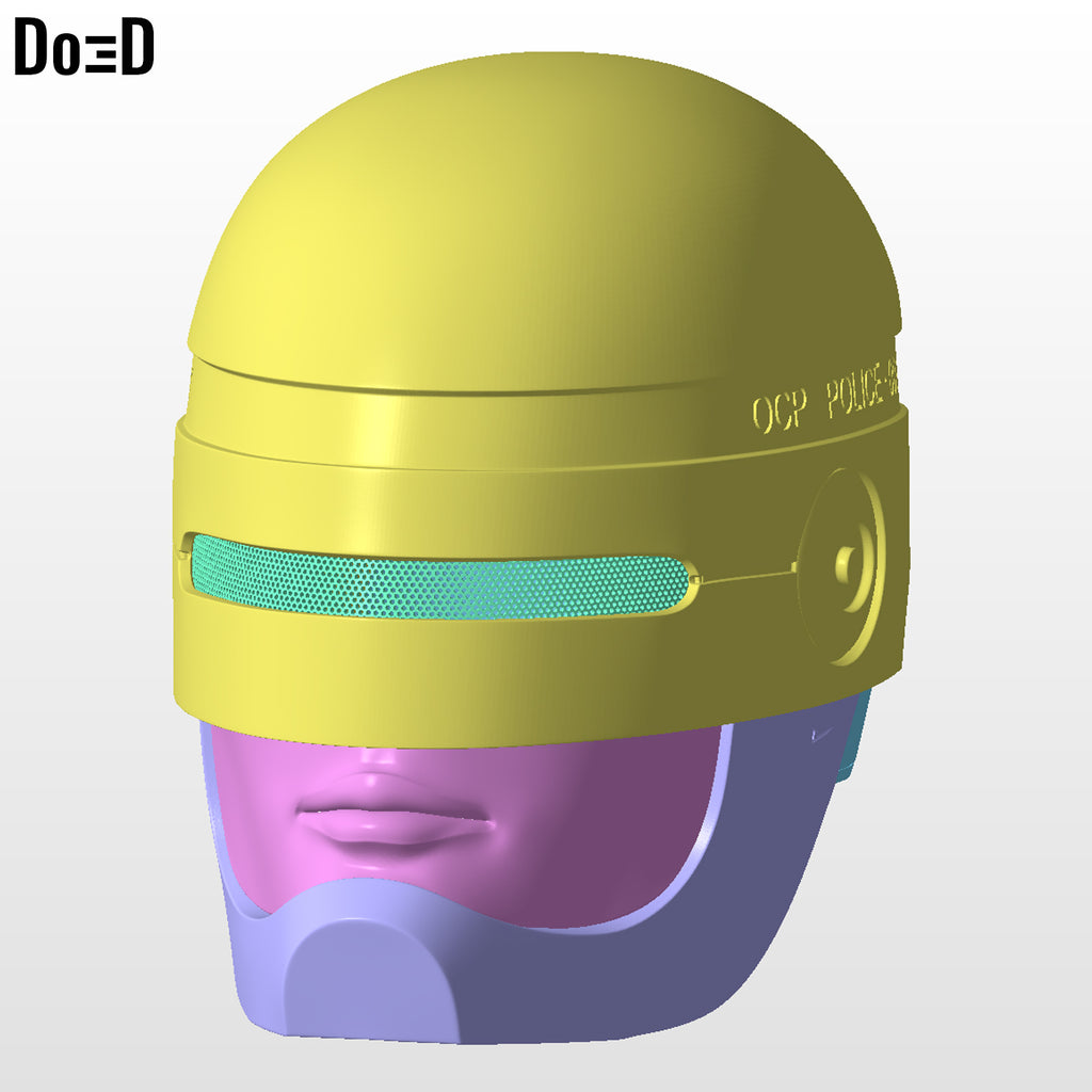 Robocop 1987 Helmet | 3D Printable Model Print File STL #R18