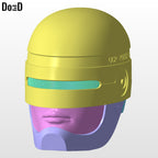 Robocop 1987 Helmet | 3D Printable Model Print File STL #R18