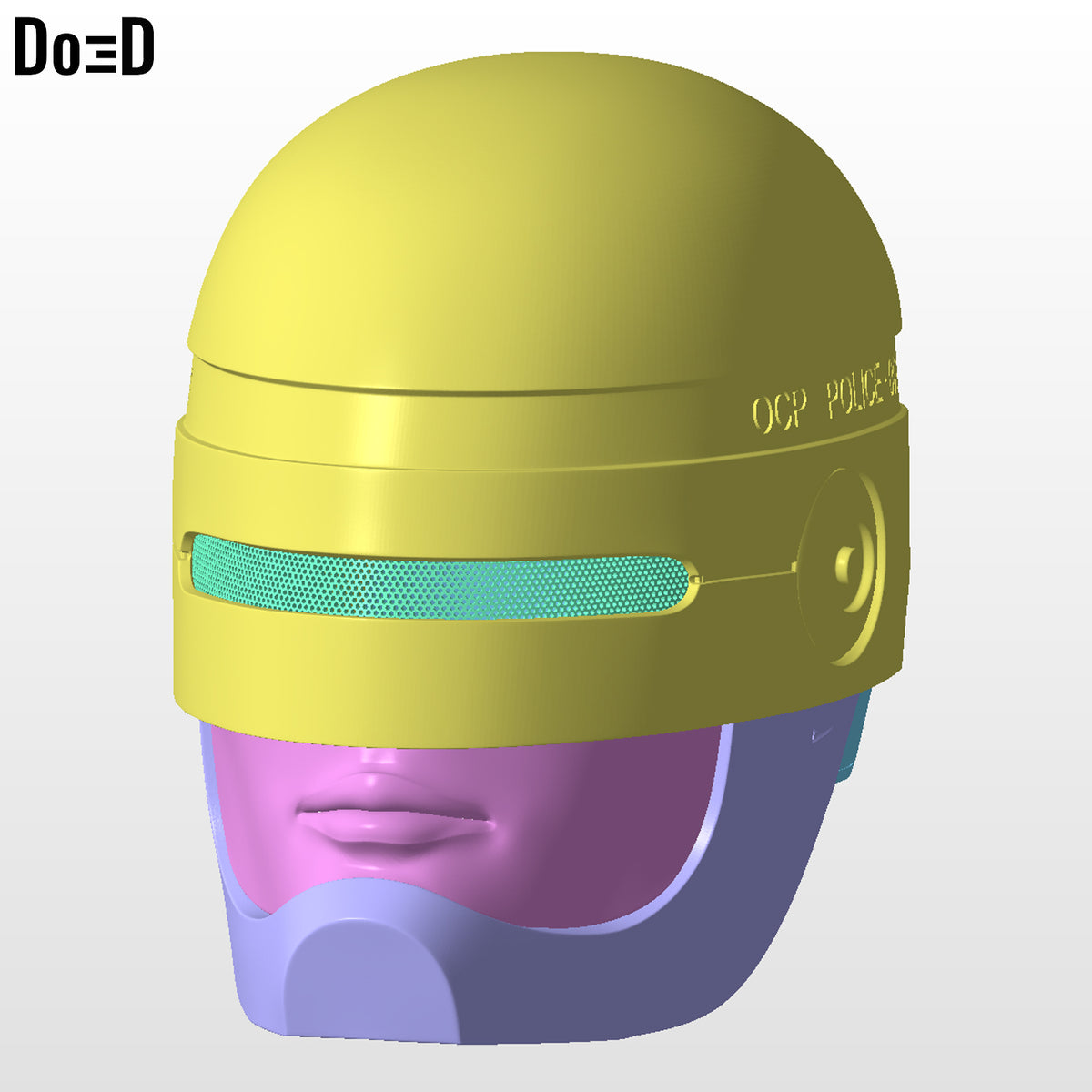 Robocop 1987 Helmet | 3D Printable Model Print File STL #R18