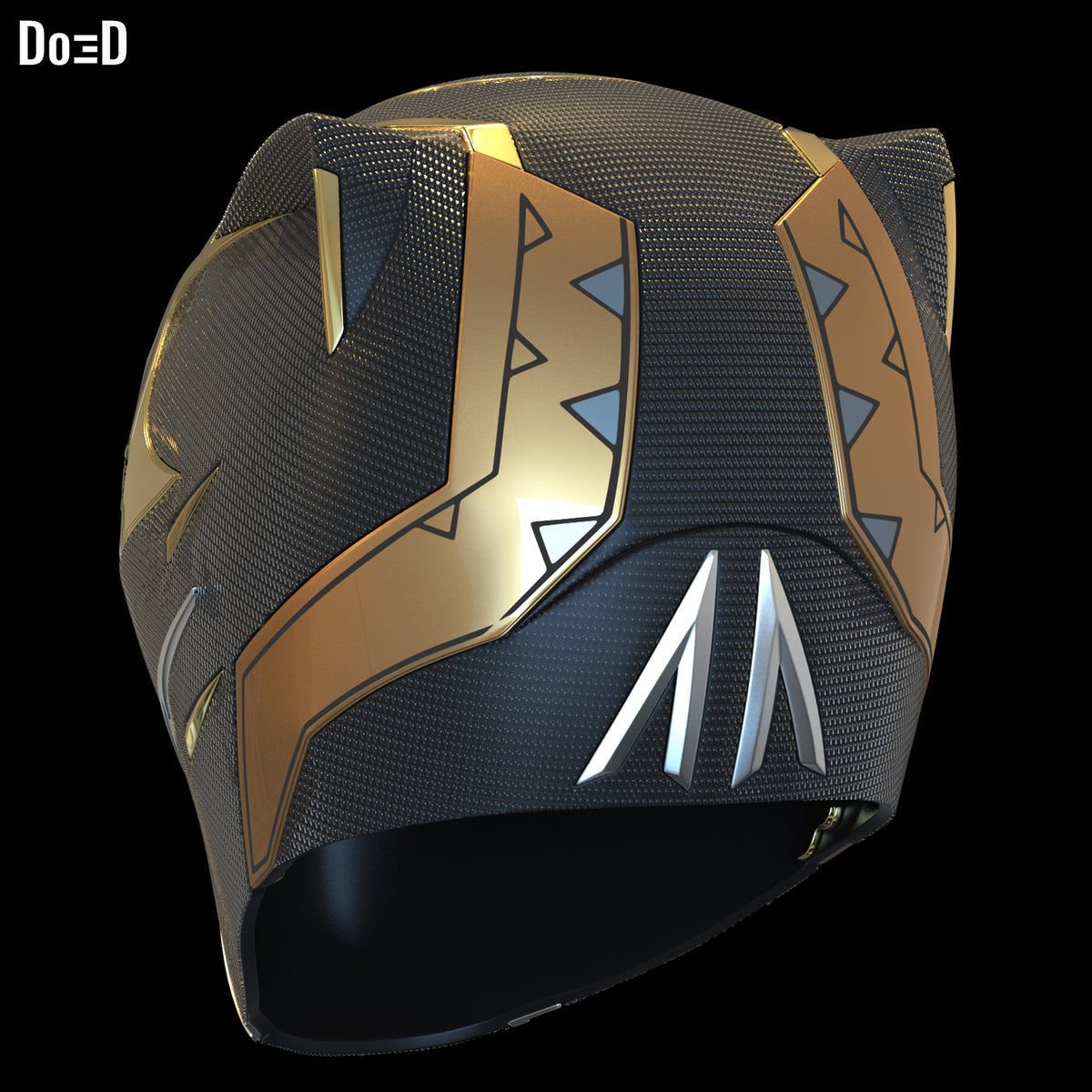 Black Panther Helmet Wakanda Forever Queen Shuri | 3D Printable Model STL #Q259