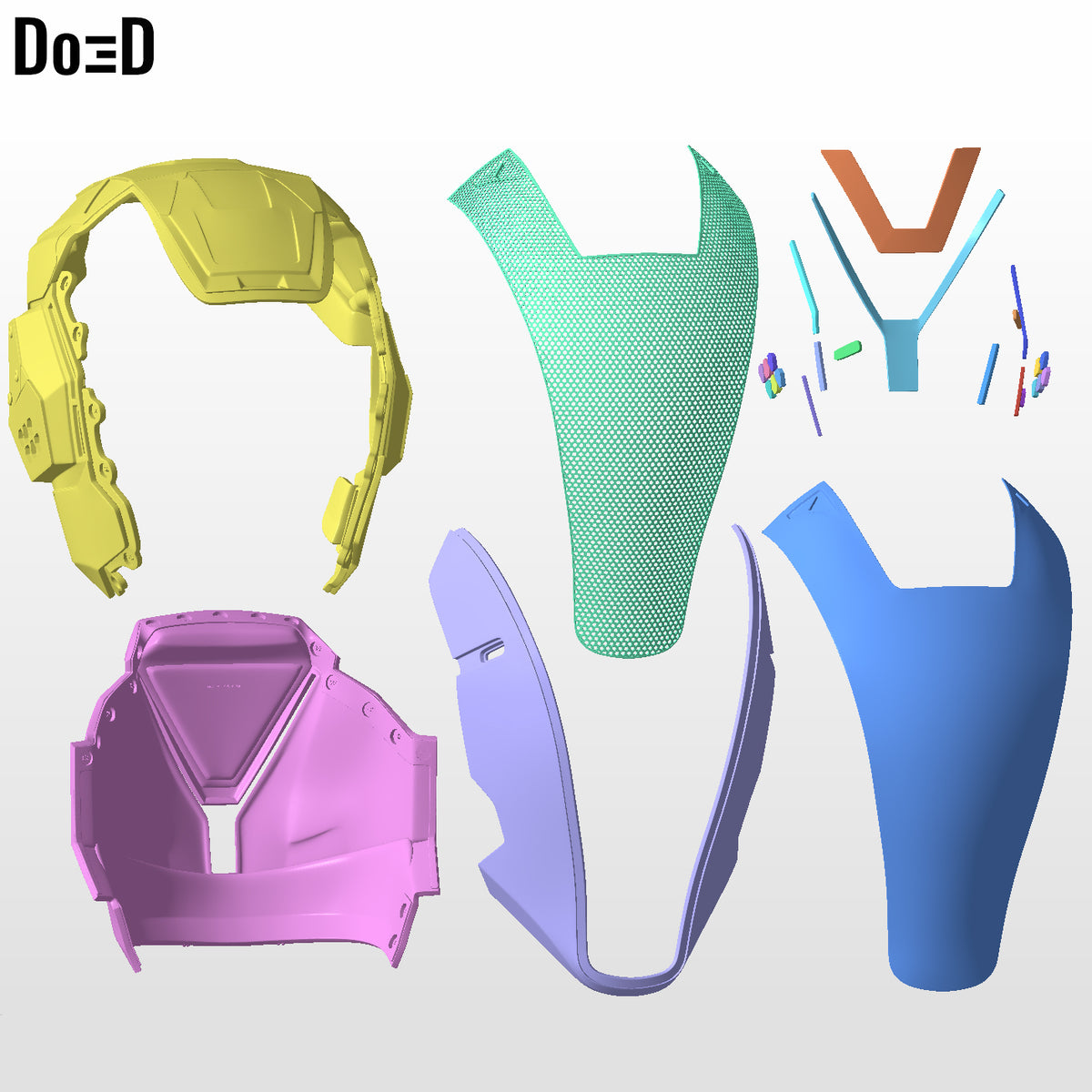 Tron Ares Helmet | 3D Printable Model #TR42