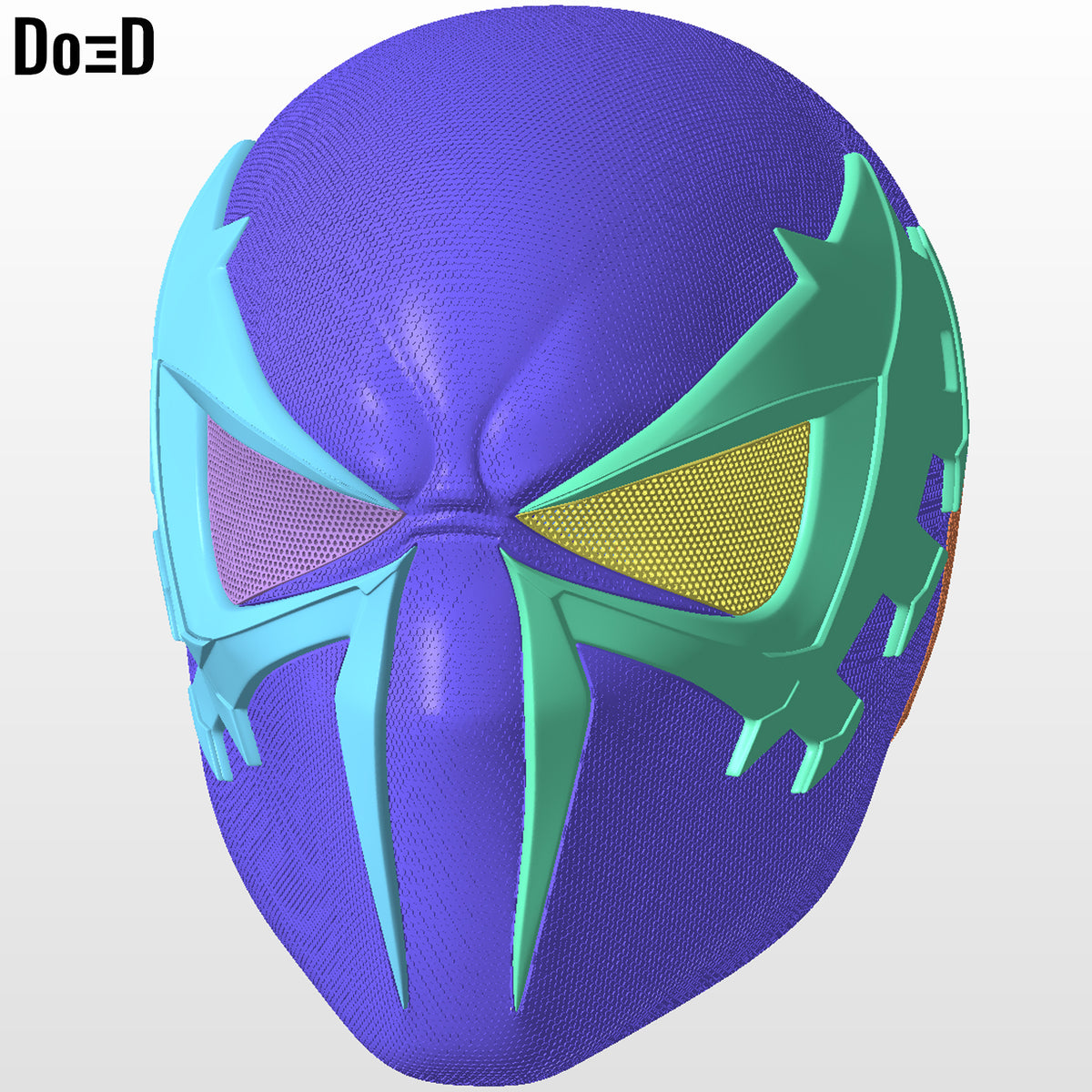 Spider-man 2099 PS4 Helmet  spider man | 3D printable model #SM14