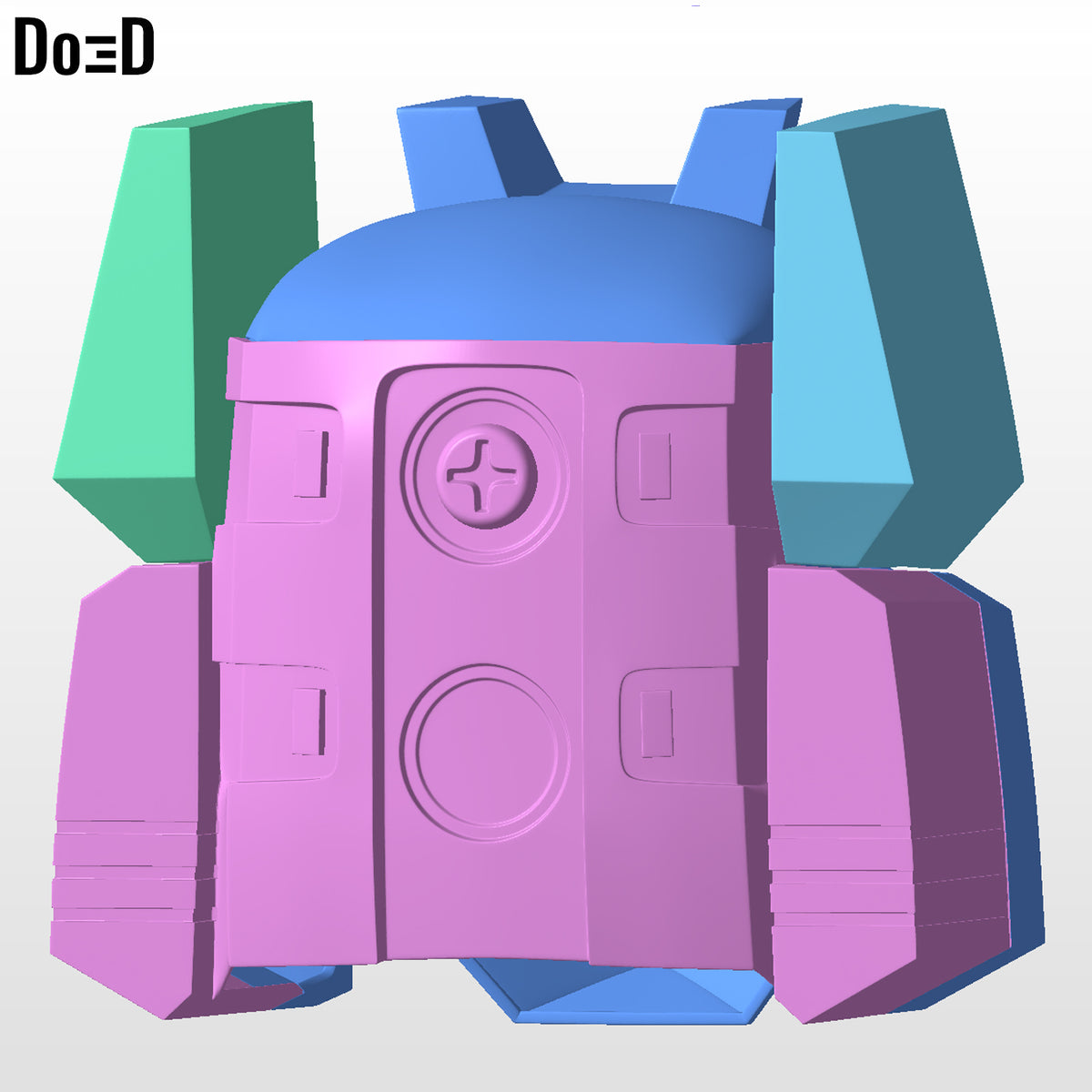 Soundwave G1 Helmet Transformers More Than Meets The Eye 3D Printable Model #SW2