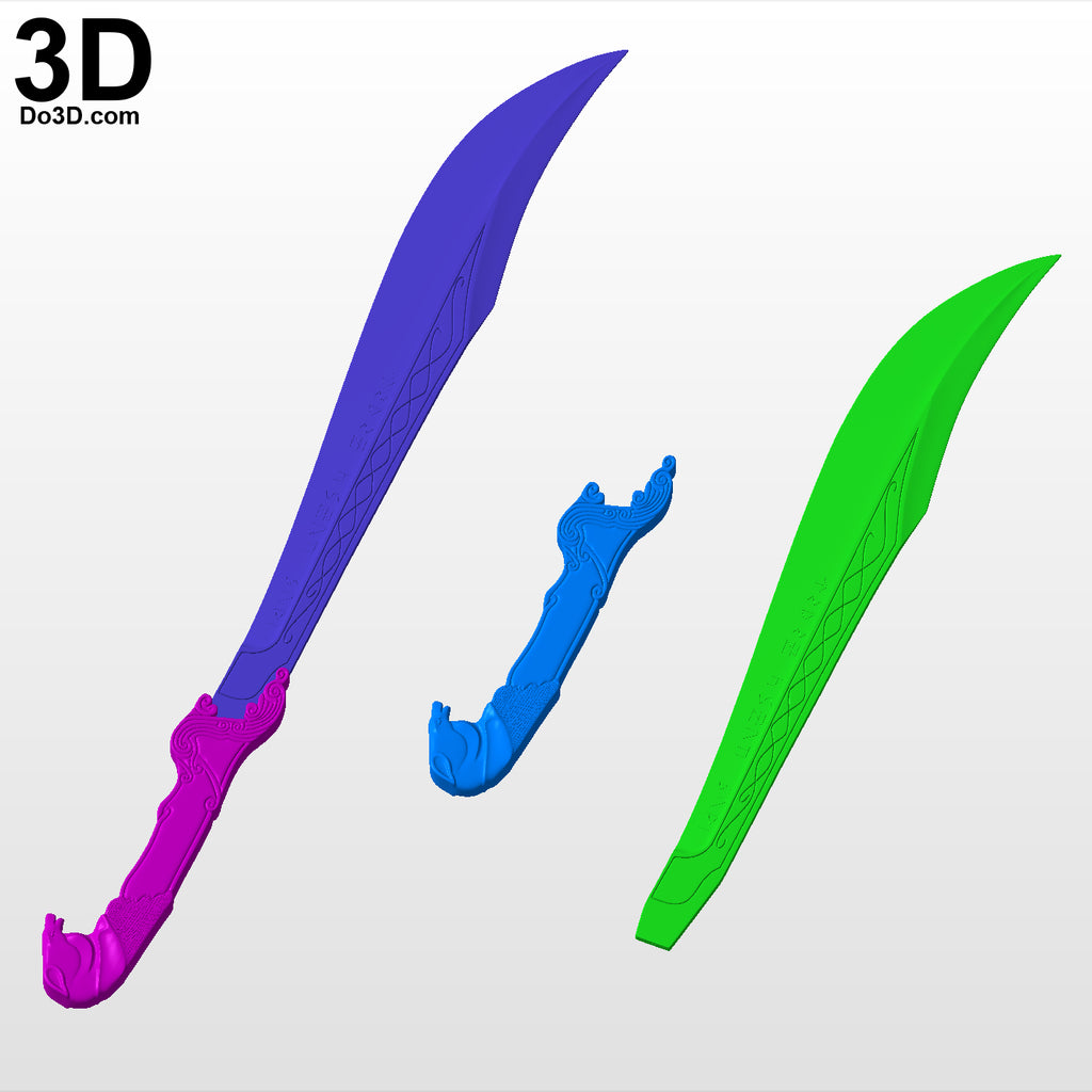 Lady Loki Sylvie Sword 3D Printable Model STL File #LL89