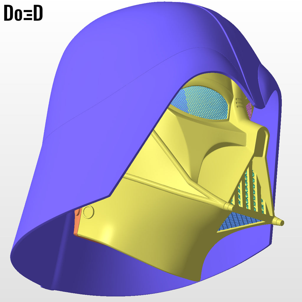 Darth Vader Helmet + Armor Star Wars Rebels | 3D Model Project #3465