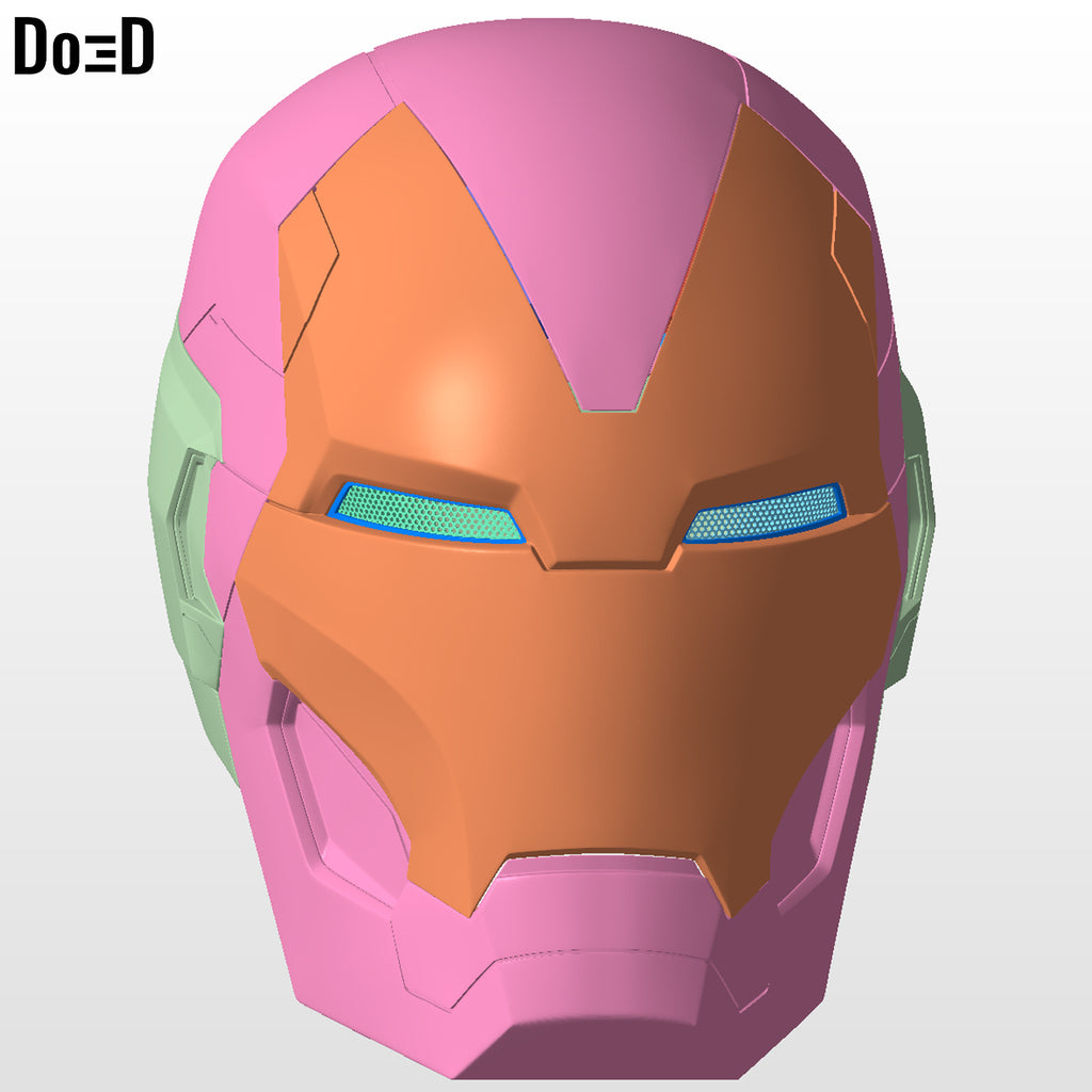 Iron Patriot 2024 Upper/Partial Iron Man Armors Only | 3D Printable Model #IP11