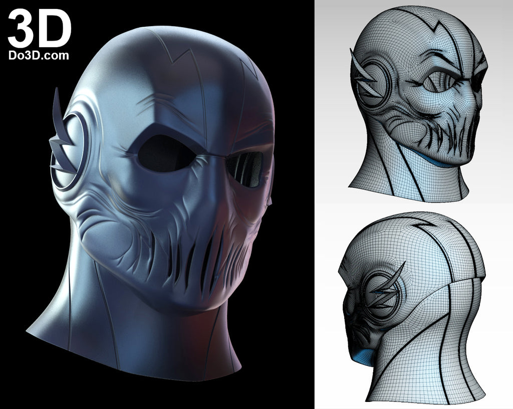 Zoom Mask from The Flash | 3D Model Project #682