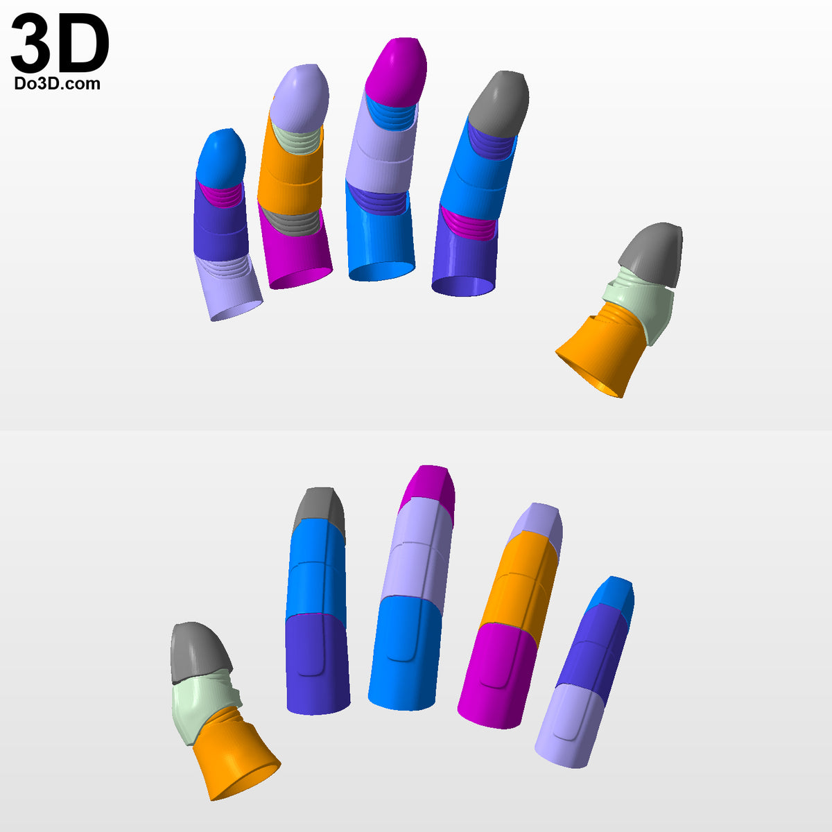 Iron Man Mark LXXXV MK 85 Nano Infinity Gauntlet | 3D Printable Model STL #N03