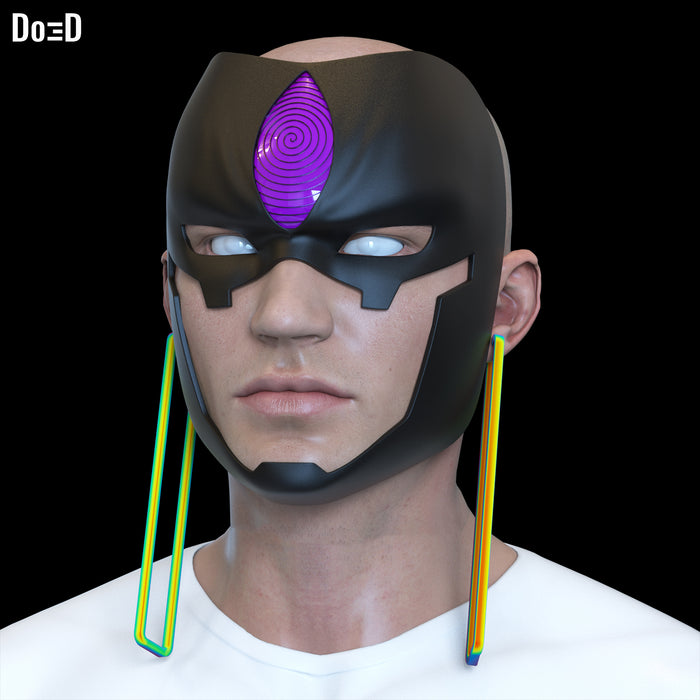 Jiji Jin Enjoji the Evil Eye Mask Dandadan | 3D Printable Model STL #JE263