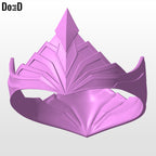 Skeletor Helmet + Collar Masters of the Universe Mask 3D Printable Model #MU773
