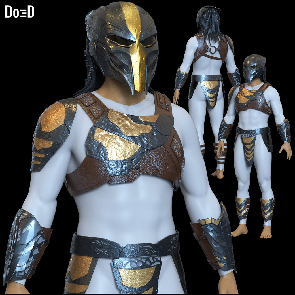 Dek Predator Badlands Full Body Cosplay 3D Printable Model STL #D1211